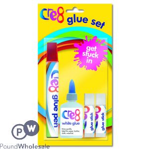 Cre8 Glue Set 4 Pack