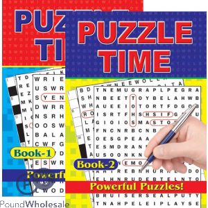 Puzzle Time Book Assorted