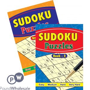 Sudoku Puzzles Book Assorted