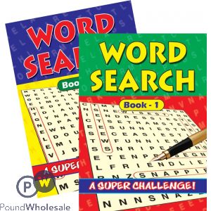 Word Search Book Assorted