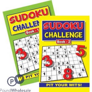 A5 Sudoku Challenge Book (no Vat)