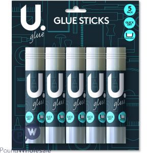 U. Glue Stick Set 10g 5pk 