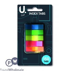 Index Tabs Assorted Colours