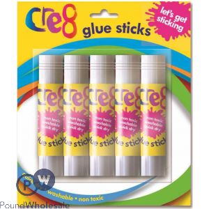 Cre8 Glue Sticks 5 Pack