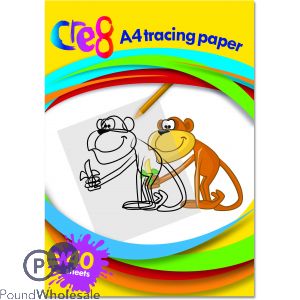 Cre8 A4 Tracing Paper 40 Sheets