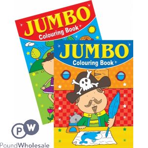 Jumbo Colouring Book Assorted