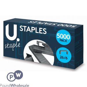 U. 26/6 Staples 5000 Pack