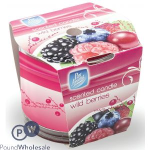 Pan Aroma Scented Candle Wild Berries