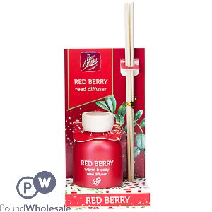 PAN AROMA RED BERRY REED DIFFUSER 50ML CDU