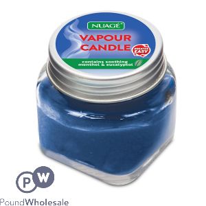 NUAGE MENTHOL &amp; EUCALYPTOL VAPOUR CANDLE 60G