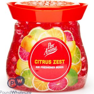 PAN AROMA CITRUS ZEST AIR FRESHENER BEADS 280G