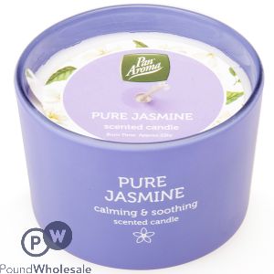 PAN AROMA PURE JASMINE SCENTED JAR CANDLE 85G