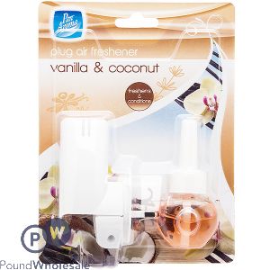 PAN AROMA PLUG-IN VANILLA &amp; COCONUT AIR FRESHENER