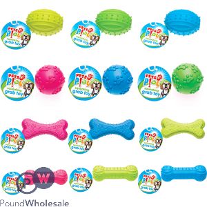 Pets Play Squeaking Grab Dog Toy Assorted