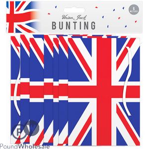 Pop Union Jack Bunting 6m