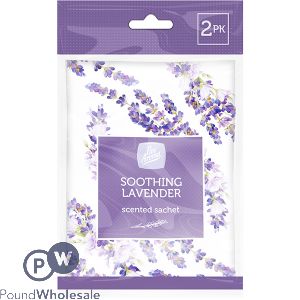 PAN AROMA SOOTHING LAVENDER SCENTED SACHET 2 PACK