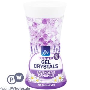 PAN AROMA LAVENDER &amp; CAMOMILE SCENTED GEL CRYSTALS AIR FRESHENER 150G