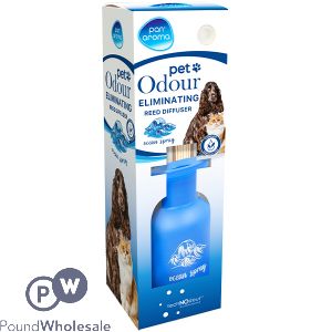 Pan Aroma Pet Odour Eliminating Ocean Spray Reed Diffuser 50ml