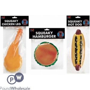 Pets Play Squeaky Dog Toys Assorted