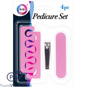 DID PEDICURE SET 4PC