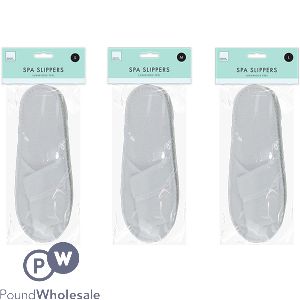 Forever Beautiful Ladies Spa Slippers Assorted Sizes