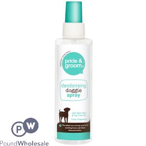 PRIDE &amp; GROOM DEODORISING DOG SPRAY 200ML