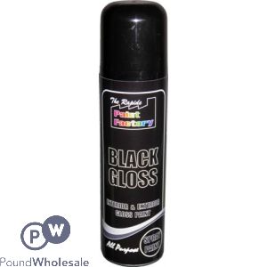 Paint Factory Household Black Gloss 250ml