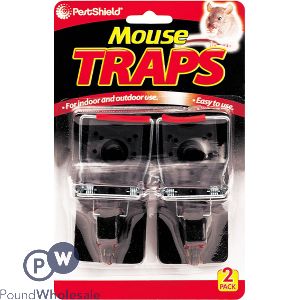 Pestshield Mouse Traps 2 Pack