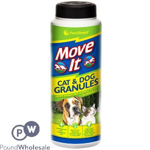 PESTSHIELD MOVE IT CAT &amp; DOG REPELLENT SHAKER 240G