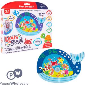 First Steps Baby Water Play Mat 36cm X 27cm