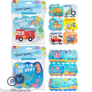 First Steps Colour-Changing Baby Bath Book Assorted Designs