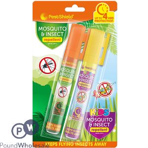 Pestshield Kids Mosquito & Insect Repellent Spray Pen 10ml 2 Pack