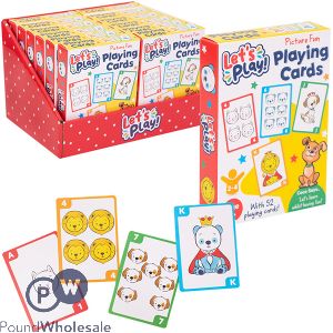 First Steps Let's Play Picture Fun Playing Cards Memory Game Cdu