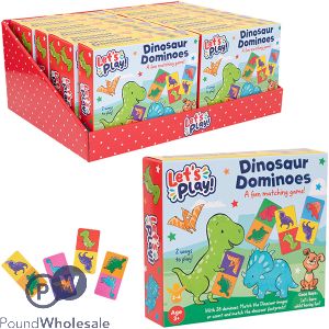 First Steps Dinosaur Dominoes Game 28 Pack Cdu
