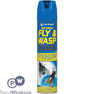 Pestshield New Formula Fly & Wasp Killer Aerosol 300ml