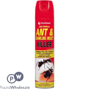 PESTSHIELD ANT &amp; CRAWLING INSECT KILLER AEROSOL 300ML