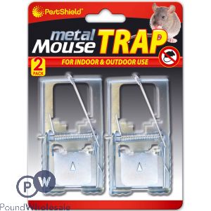 Pestshield Metal Mouse Trap 2 Pack