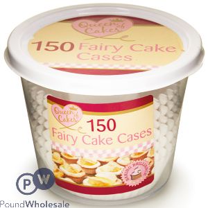 Queen Of Cakes Fairy Cake Cases 150 Pack