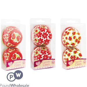 Queen Of Cakes Floral Cupcake Cases 60 Pack