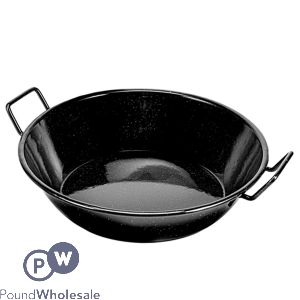 Royalford Non-stick Enamel-coated Wok Pan 32cm