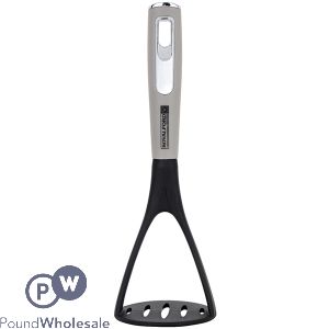 Royalford Black Nylon Potato Masher 25.7cm