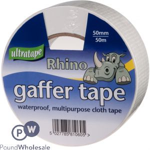 ULTRATAPE RHINO GAFFER TAPE 50MM X 50M