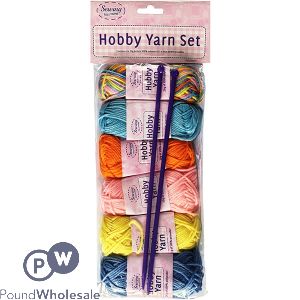 Sewing Solutions Hobby Yarn Set 6 X 20g Balls