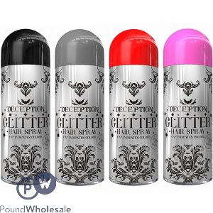 Glitter Hair Spray Four Assorted Colours 200ml