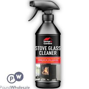 Home &amp; Garden Stove Glass Cleaner Trigger Spray 500ml