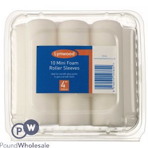 Lynwood 10 Mini Foam Roller Sleeves 4"