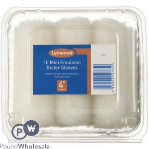 Lynwood 10 Simulated Sheepskin 4" Mini Roller Sleeves