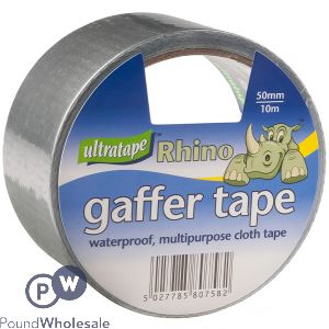 Ultratape Rhino Silver Duct Cloth Tape 50mm X 10m