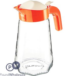 GLASS PRISM JUG 1000ML