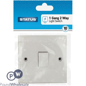 Status 1 Gang 2 Way Light Switch